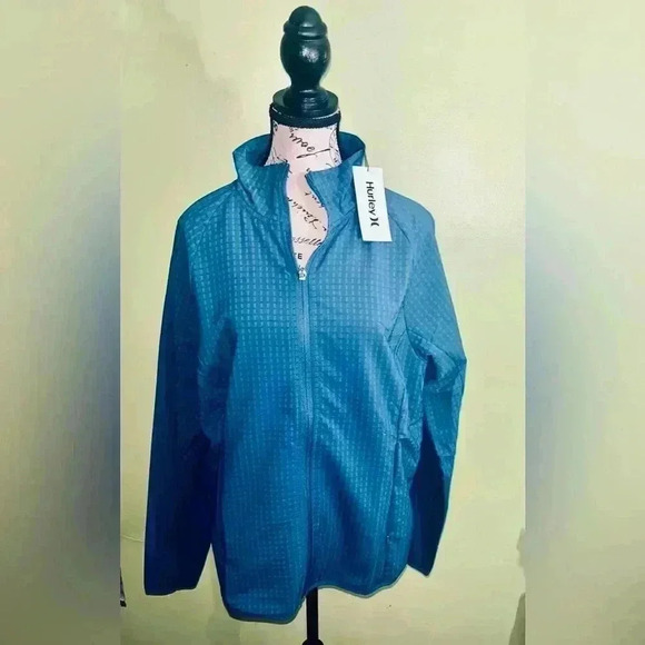 🆕 Hurley Women’s Mock Neck Trail Jacket - Picture 7 of 8